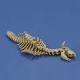 Royal Model Cow skeleton n.1 3D printed – dioráma kellék makett