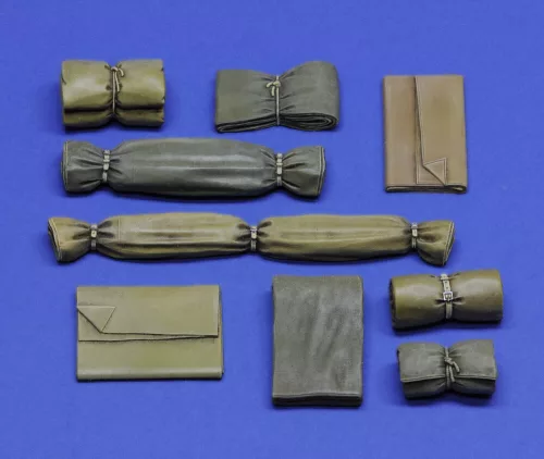 Royal Model Tentpacks and bedrolls part 2 – dioráma kellék makett