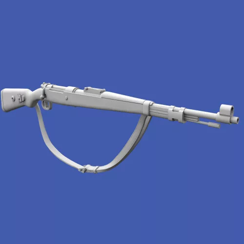 Royal Model Mauser K98 rifle 3D printed – makett-kiegészítő