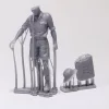 Royal Model German DAK soldier holding jerrycan 3D printed – figura makett