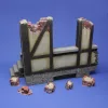 Royal Model German house ruin No.1 – dioráma építmény makett