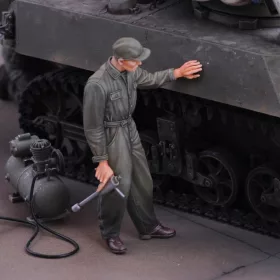 Royal Model U.S. mechanic – 1:72 figura makett
