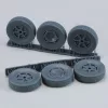 Autoblinda AB41 'Libia' wheels set - kerékkészlet