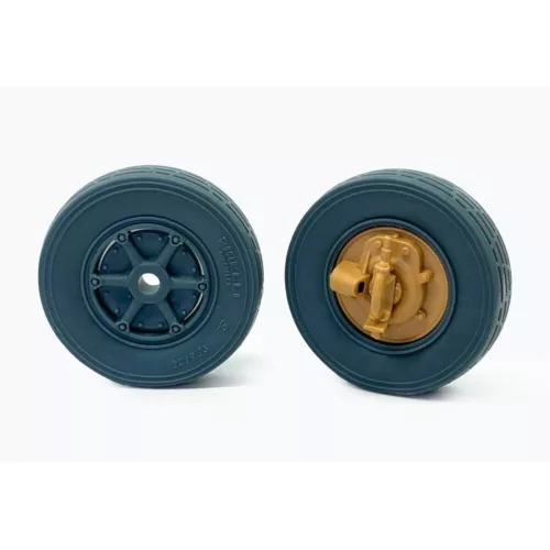 Autoblinda AB41 'Libia' wheels set - kerékkészlet