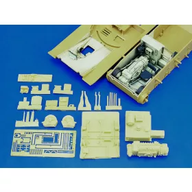   Wespe interior details (for Tamiya kit) - belsőtér-részletező készlet