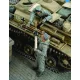 Royal Model Stug III Crew German - WWII (Russia ' 43) 1+1/2 fig. – figura makett