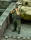 Royal Model Waffen SS tanker looking through binoculars-WWII – figura makett