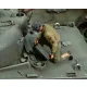 Royal Model U.S. CREW member refuelling tank - WWII – figura makett