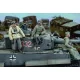 Royal Model German crew Tiger I - Eastern Front-WWII – figura makett