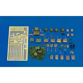   Royal Model U.S. Army equipment - WWII – dioráma kellék makett