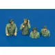 Royal Model British tank crew-3/2 fig, - WWII – figura makett