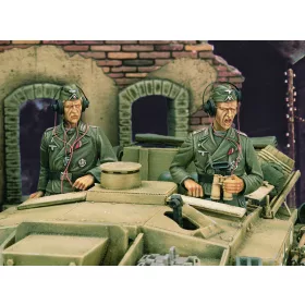 Royal Model Stug III crew - WWII – figura makett