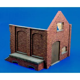   Royal Model European storehouse ruin-Part 1 – dioráma építmény makett