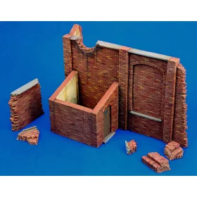   Royal Model European storehouse ruin-Part 2 – dioráma építmény makett
