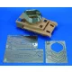 German Flak Panzer Turret (for Tamiya kit) - német Flakpanzer – toronyrészletező készlet