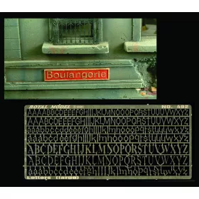Letters (large) - nagy méretű betűk