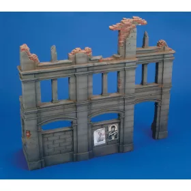   Royal Model German Building Ruin – dioráma építmény makett