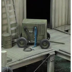 Royal Model U.S. generator-WWII – dioráma kellék makett