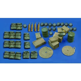   Royal Model Elco 80' & harbour accessories-WWII – dioráma kellék makett