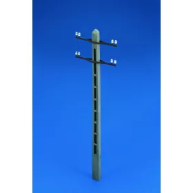 Royal Model Electrical Pole-WWII – dioráma kellék makett