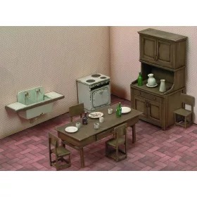 Royal Model Kitchen furniture – dioráma kellék makett