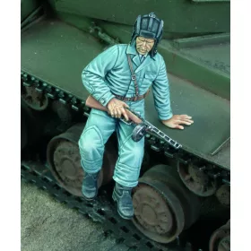   Royal Model Russian tanker jumping down-WWII – figura makett