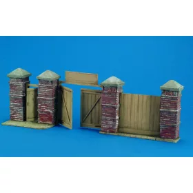   Royal Model East European Wall Section – dioráma építmény makett