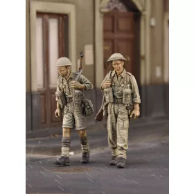 Royal Model British soldiers - WWII – figura makett