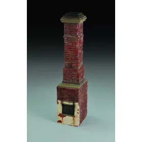   Royal Model Russian house fireplace & chimney – dioráma kellék makett