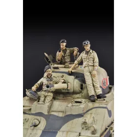 Royal Model Sherman Clive crew – figura makett