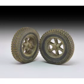 Sd. Kfz. 7 weighted wheels - terhelt kerékkészlet