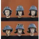 Royal Model Italian tankers heads-WWII – figura makett