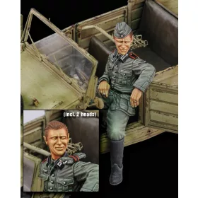   Royal Model Kubelwagen driver 'incl. 2 heads' – figura makett