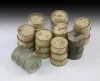 Royal Model Italian oil drums-WWII – dioráma kellék makett