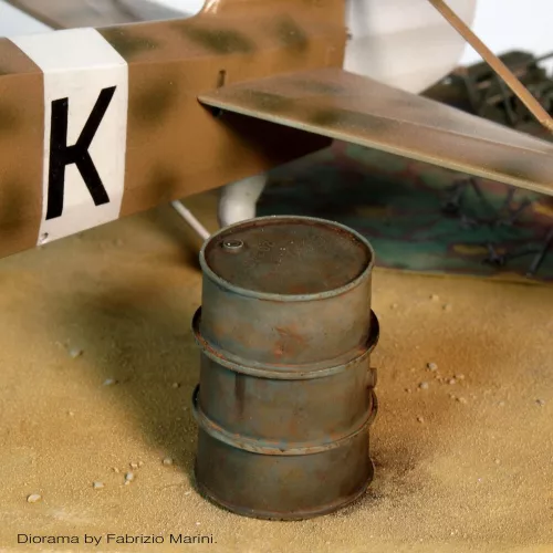 Royal Model Italian oil drums-WWII – dioráma kellék makett