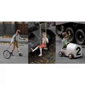 Royal Model Children playing – figura makett