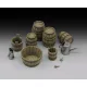 Royal Model Wine barrels and farm accessories – dioráma kellék makett