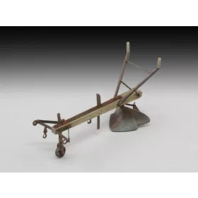 Royal Model Farm plow – dioráma kellék makett