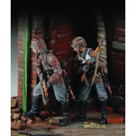 Royal Model SS Grenadiers - 2 fig – figura makett