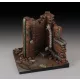 Royal Model Factory corner ruin – dioráma építmény makett
