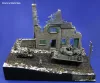 Royal Model House ruin (Ardenne) – dioráma építmény makett
