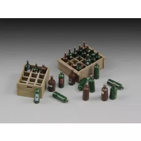   Royal Model Wine bottles and crates – dioráma kellék makett