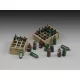 Royal Model Wine bottles and crates – dioráma kellék makett