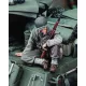 Royal Model U.S. Infantry at rest with rifle-no.1-WWII – figura makett