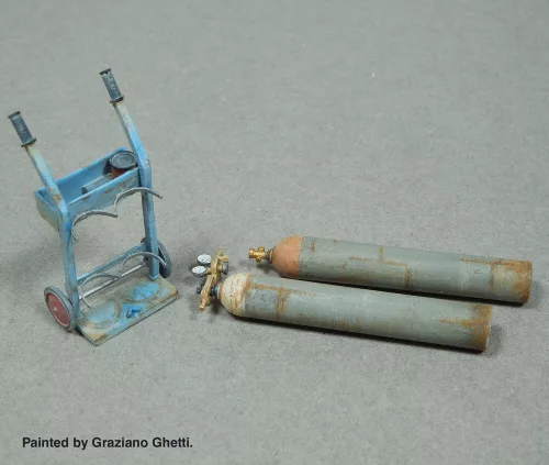 Royal Model Gas welding set – dioráma kellék makett