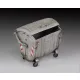 Royal Model Garbage container – dioráma kellék makett