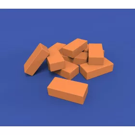 Royal Model Fired bricks – dioráma kellék makett