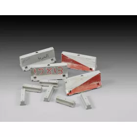   Royal Model Concrete traffic barriers – dioráma kellék makett