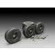 DUKW sagged wheels - terhelt kerékkészlet