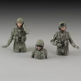 Royal Model IDF tank crew – figura makett
